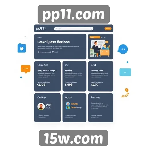 Experiência de usuário no site pp11 com interface intuitiva